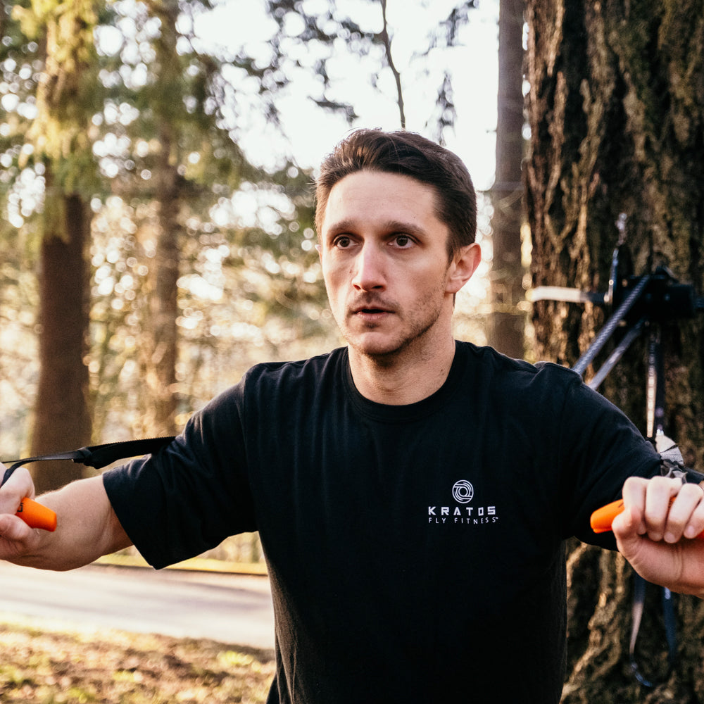 Kratos Fly Fitness eccentric velocity based training flywheel training