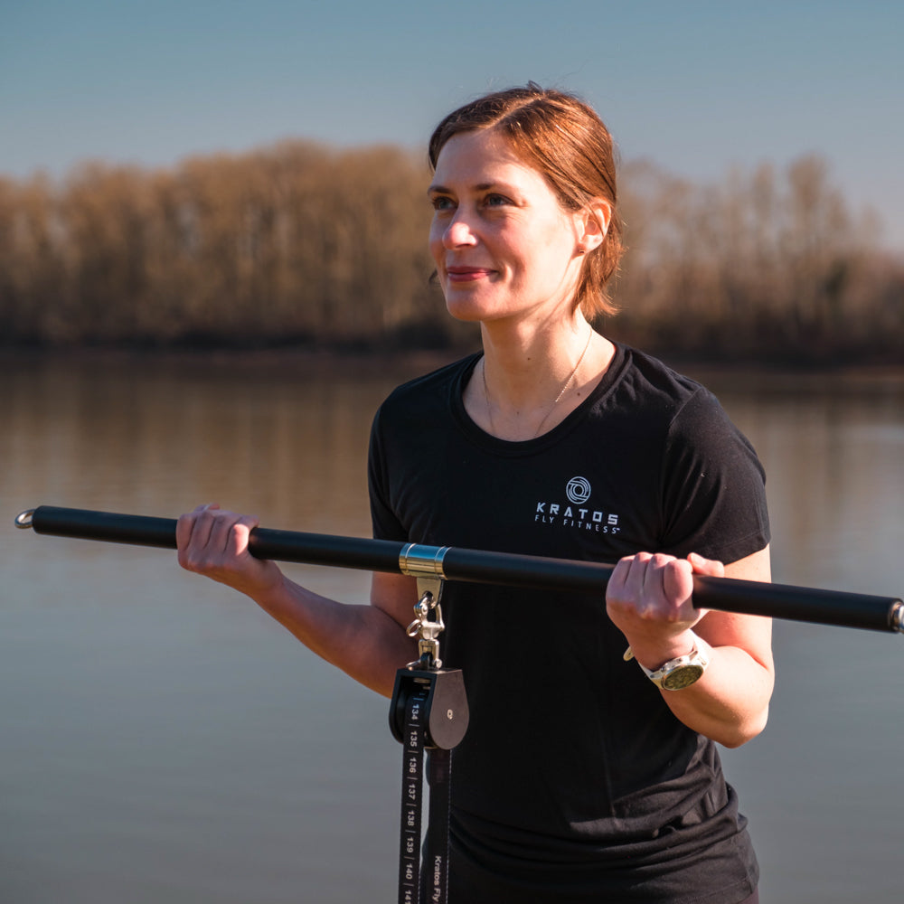 Kratos Fly Fitness eccentric velocity based training flywheel training